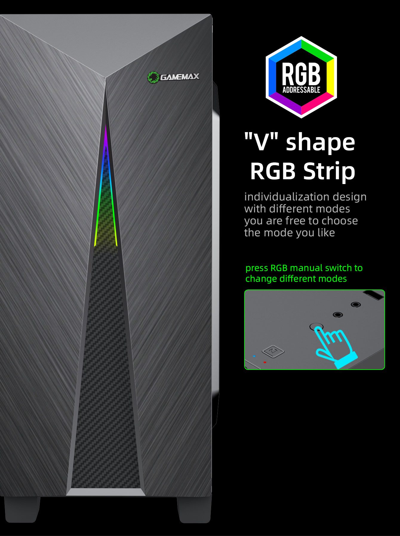 Gamemax Nova N6 Gaming Computer Case